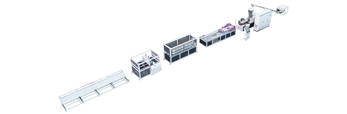 Plastic Profile Extrusion Production Line